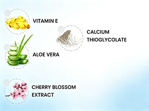 Crème dépilatoire douce à la vitamine E, formule douce pour le visage, sans douleur, à l'aloe vera, pour l'épilation <span class=keywords><strong>intime</strong></span> des femmes, avec logo personnalisé - Product Image 3