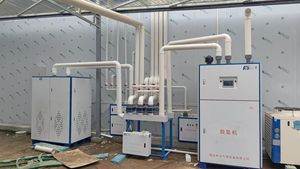 جهاز ترطيب بالموجات فوق الصوتية CAKFD KFD-18 يعمل بتيار متردد 220 فولت 50 هرتز مع ضمان لمدة عام، وزن 33 كجم، مثالي لتخزين الفواكه والخضروات في غرف التبريد - Product Image 2