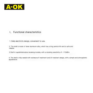 Système de contrôle centralisé pour maison écologique AC292-02 - Product Image 2