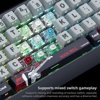 Keyboard Skyloong GK61HE dengan Saklar Magnetik, Aluminium, 8K, Latensi Rendah 0.125ms, Tanpa Dead Zone, Keyboard Gamer Valorant, Custom OEM/ODM