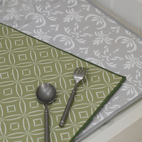 Tapis de table en microfibre personnalisés tampons de séchage étanches à l'huile tapis de cuisine haut de gamme imprimés de luxe