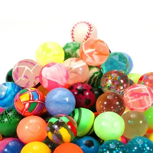 Bolas hinchables de goma flotantes aleatorias de estilo de 25mm, bolas de juguete a granel para máquinas expendedoras de recuerdos de fiesta