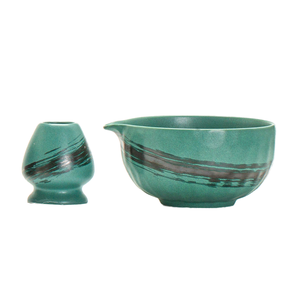 Juego de Tazón de Matcha de Cerámica en Forma de Diamante con Cepillo de Bambú, Porcelana de Alta Calidad para la Ceremonia del Té de la Dinastía Song - Product Image 2
