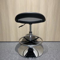 Chaises de bar pivotantes réglables en hauteur de haute qualité avec base ronde, tabourets rotatifs pour magasin de bureau Lobby Lounge Shop Bar Furniture