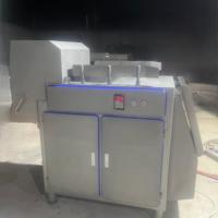 Machine de découpe de poisson et de viande frais économe en énergie nouvelle condition coupe de poulet et trancheuse de viande Cube de découpe Cube de découpe de viande