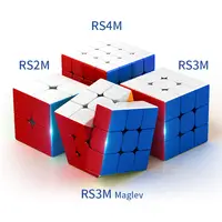 2021 Cubo mágico Amazon RS3M Magnética MOYU Stickerless Puzzle Promocionais 3*3 Cubos de Velocidade