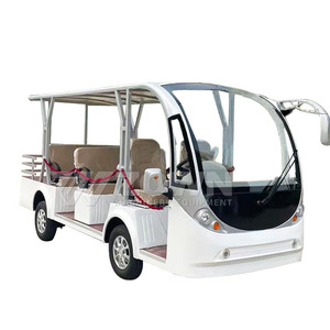 Autobús Turístico Eléctrico de Litio de 72V con 11 Asientos, Autobús Silencioso para Hoteles y Resorts - Product Image 4