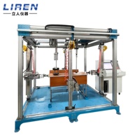 Machine d'essai complète pour meubles, équipement d'essai de performance mécanique complet à cinq canaux pour meubles