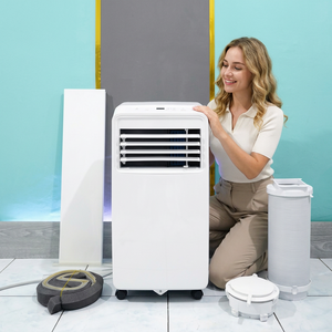 Climatiseur mobile intelligent 9000 BTU à prix abordable, avec fonctions de refroidissement et de chauffage, vente directe usine - Product Image 1