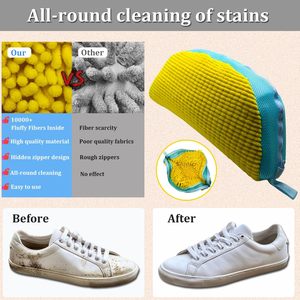 Bolsa de Limpieza de Zapatos Reutilizable, Duradera y Sostenible Yuou, Funda de Poliéster Antideformación para Lavadora - Product Image 3