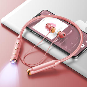 Lampe de poche sans fil Blue Tooth Subwoofer <span class=keywords><strong>casque</strong></span> de jeu de sport charge rapide mollet <span class=keywords><strong>casque</strong></span> suspendu au cou réglable - Product Image 4