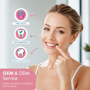 OEM/ODM Granulés de bain de bouche à la pêche douce pour une haleine fraîche longue durée, protection des gencives, soins bucco-dentaires portables en voyage, pastilles nettoyantes - Product Image 2