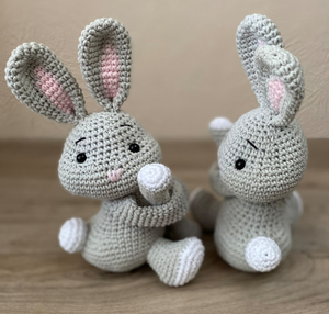 Personalizado Crochet Animal Bunny Cortina Tieback <span class=keywords><strong>Amigurumi</strong></span> Juguetes <span class=keywords><strong>Conejo</strong></span> Crochet Tieback derecho e izquierdo - Product Image 4