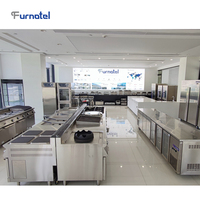 Peralatan Dapur Furnotel untuk Restoran Set Lengkap Peralatan Dapur Komersial Baja Tahan Karat