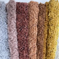 Tissu en peluche bouclé Teddy Sherpa pour ameublement de canapé, chaise, coussin et mobilier – Vente en gros