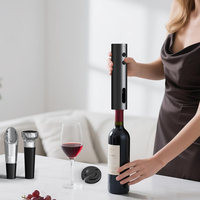 Nouveau Coffret Cadeau Ouvre-Bouteille Électrique Rechargeable Personnalisé 2026 – Idéal pour les Enseignants, les Affaires, la Saint-Valentin et la Maison