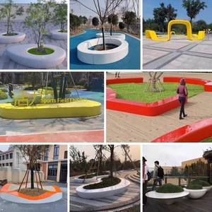 Banco Escultórico Personalizado para Exteriores, Asiento para Árboles, para Parques, Compras, Centros Comerciales, Silla de Ocio Pública con Forma Especial - Product Image 2