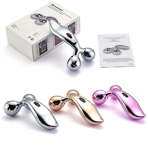Body Lift Dimagrisce La <span class=keywords><strong>Cura</strong></span> Della Pelle di Serraggio Strumenti Y-Forma di 3D Del Viso Rullo di Bellezza del Fronte del Massager - Product Image 3