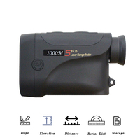 Télémètre laser Jianno KS 1500m, télescope monoculaire 8x25 avec lentilles multicouches, ajustement de la pente pour le golf, distance horizontale