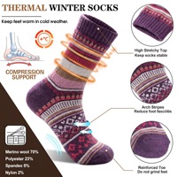 Nouvelles chaussettes mi-mollet en laine de lapin pour femme, style japonais rétro artistique, rayées et colorées, collection automne/hiver