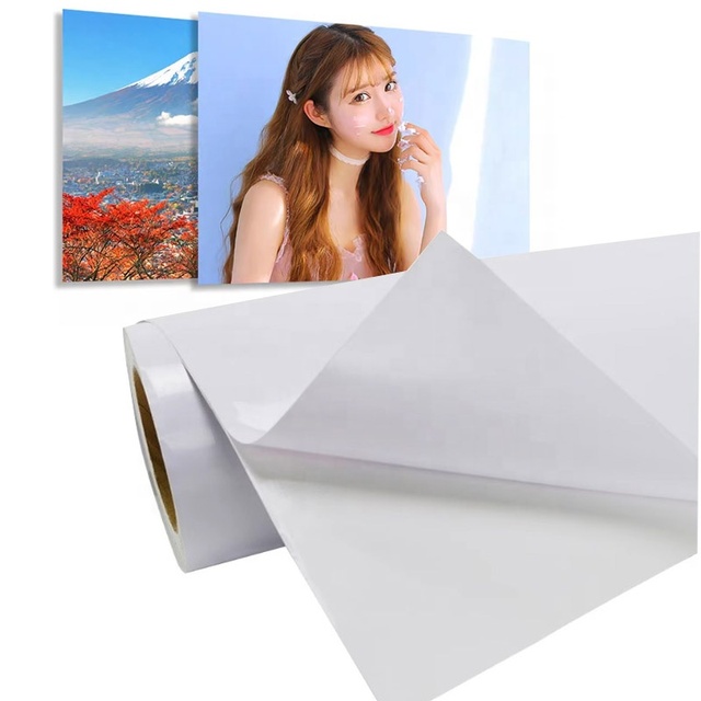 Indoor Digital Printer Machine Photographic Paper for Roll Sheets Non-Waterproof Matte Photo Inkjet Paper