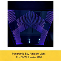Lumière d'ambiance panoramique pour toit ouvrant BMW : Ciel étoilé RGB et synchronisation musicale – Amélioration intérieure LED Premium