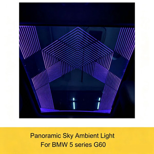 Lumière d'ambiance panoramique pour toit ouvrant, avec synchronisation RGB et musicale, pour toit ouvrant de la série, amélioration intérieure premium à <span class=keywords><strong>LED</strong></span> - Product Image 4