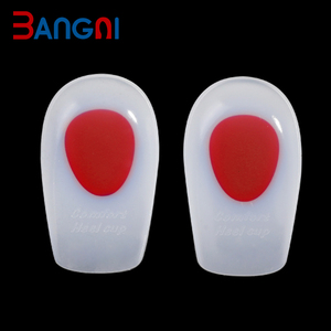 Morbido Forte Adsorbimento Coppe Tallone Cuscino Rilievi del Tallone Del Gel Del <span class=keywords><strong>Silicone</strong></span> <span class=keywords><strong>Per</strong></span> speroni Ossei Fascite plantare - Product Image 5