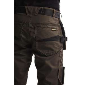 BLAKLADER - 149413304599C60 Short de service avec poches à clous Vert olive foncé/Noir-PANTALON DE TRAVAIL EAN 7330509688595 SHORTS DE TRAVAIL - Product Image 5