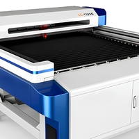 Machine de découpe laser CO2 GWEIKE LC1325D, grande surface de gravure 1300x2500mm, 80W 100W 130W 300W, refroidissement par eau