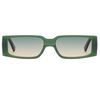 Lunettes de soleil rectangulaires rétro Eyewear 16735, design vintage de luxe 2026 pour hommes et femmes