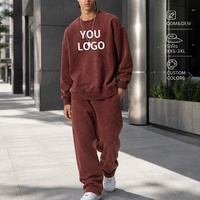 Sweatshirt Unisex Oversized 360GSM 100% Katun French Terry Cetak Batik Bordir 3D ODM Grosir Pasokan Massal
