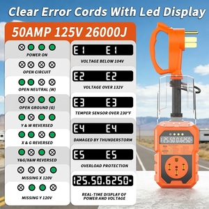 Dispositivo di Protezione da Sovratensioni ad Alta Energia 26000J per Elettrodomestici e Apparecchiature da Ufficio, Protezione da Fulmini e Picchi di Tensione - Product Image 4