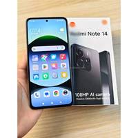 Téléphone Red Mi Note 14 5G 256 Go Snapdragon 6 Gen 3 Écran AMOLED 6,6 pouces 120 Hz Appareil photo 50 MP Charge rapide 45 W