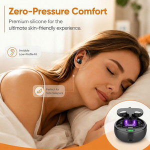 Tapones para los Oídos Recargables con Reducción de Ruido, Tapones de Silicona para Dormir con Desinfección UV, Tipo C, Reutilizables, Silenciosos, para Viajar - Product Image 6
