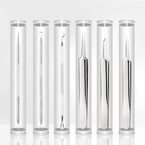 VH Sell Kit d'outils professionnels pour l'<span class=keywords><strong>extraction</strong></span> de points noirs, de boutons, de comédons blancs et d'imperfections, aiguille à acné pour le visage et le <span class=keywords><strong>nez</strong></span> - Product Image 2
