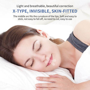 Producto de Salud para un <span class=keywords><strong>Sueño</strong></span> Refrescante Durante Toda la Noche con Cinta Bucal, Anti-Ronquidos, de Tela No Tejida, Alivio Nasal ZHONG BANG ZB-01 - Product Image 2