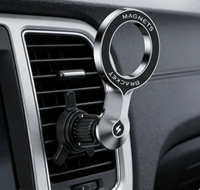Pemegang Ponsel Mobil Magnetik Kuat untuk Ventilasi Udara, Kompatibel dengan Ponsel Berfungsi Magnet