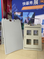 Panneau publicitaire pliable en forme de A, double face, extérieur/intérieur, remplissable d'eau, en plastique, portable, panneau de trottoir, panneau de chaussée