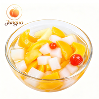 Tropische Fruitcocktail Gebakken 850g Druif Kers Ananas HACCP OEM ODM Bulk Export Private Label Groothandel Leverancier