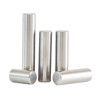 Broches à rouleaux à aiguilles à extrémité plate, broches coniques, broches cylindriques pleines en acier inoxydable et aluminium