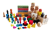 Voitures en bois personnalisées, diverses formes, jetons Meeple colorés, peinture durable et écologique pour composants de jeux de société