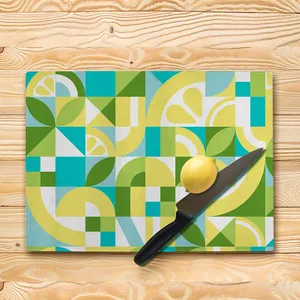 Durable Sublimation Blank Glass Cutting Board As Ideal Kitchenware 