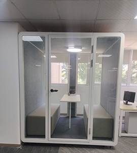 Venta caliente Vocal Booth Studio C Vocal Booth Grabación Prefab Modular Apple Cabin Office Pod - Product Image 4