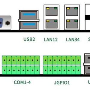 Router Firewall 4x10G SFP+ con LAN de 2.5G, Intel Atom C3758 de 8 Núcleos, Mini PC Doméstico Sin Ventilador con 6*COM, AES-NI y GPIO - Product Image 6