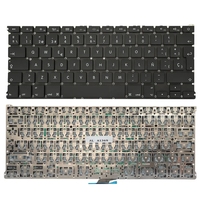 Clavier de remplacement pour ordinateur portable Grade A pour MacBook Air 13" A1466 A1369, disposition US/UK ISO, 2012-2017