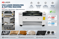 Machine de découpe laser CO2 JQLASER 1390E 150W, machine laser CO2 économique et rapide avec Reci pour acrylique, bois, tissu, papier