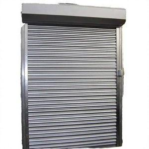 Porte de garage enroulable en acier galvanisé polymère fini, moderne, 8x7, pour entrepôt - Product Image 3