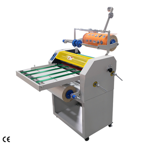 Machine à <span class=keywords><strong>plastifier</strong></span> numérique SMFM520A <span class=keywords><strong>A3</strong></span> à chauffage par huile, plastifieuse manuelle double face pour papier de bureau, photos et documents - Product Image 2