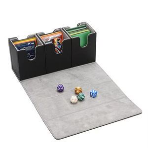 3-Trong-1 Yugioh Sàn Giao Dịch Trường Hợp 240 + Thẻ Lưu Trữ Nhựa Da Acrylic Thiết Kế Cổ Điển Hình Vuông Hộp Lưu Trữ Tiêm - Product Image 5